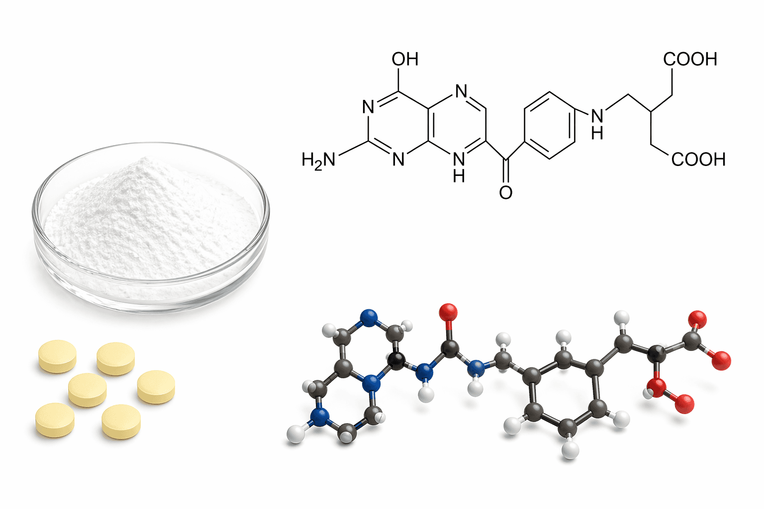 Kyselina listová (kyselina pteroylmonoglutamová)