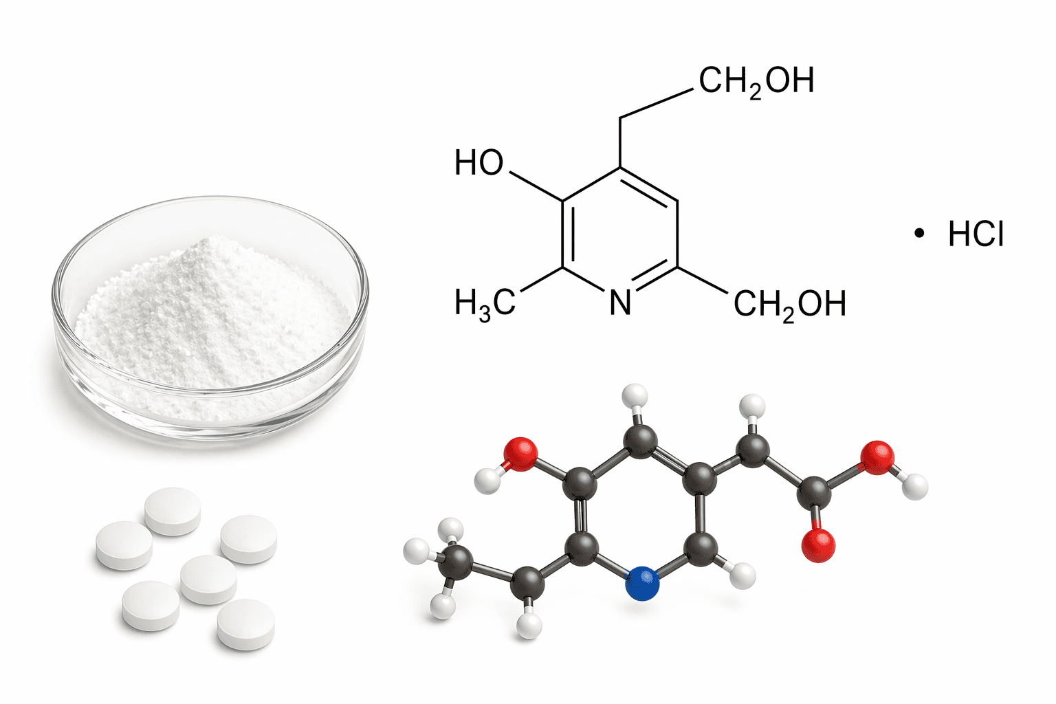Vitamín B6 (Pyridoxin hydrochlorid)