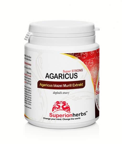 Agaricus Super Strong - extrakt houby Agaricus blazei Murill doplněk stravy od superionherbs