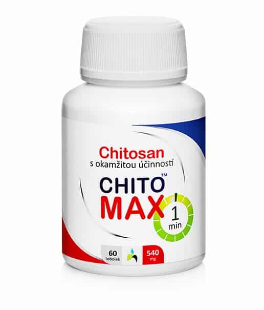 Balení doplňku stravy Chitomax