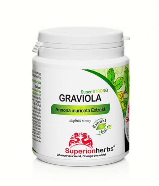 doplněk stravy Graviola Superstrong od Superionherbs