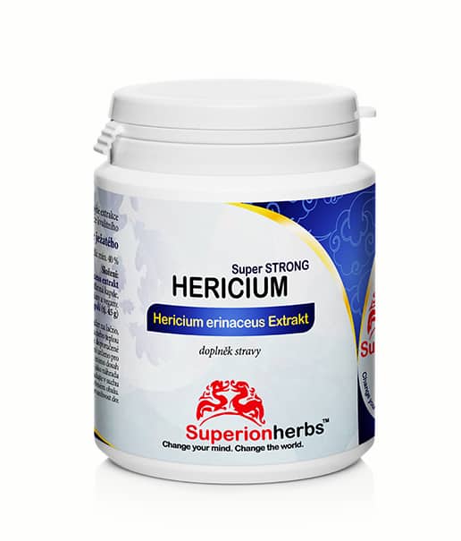 Hericium super strong, Superionherbs, suplement diety