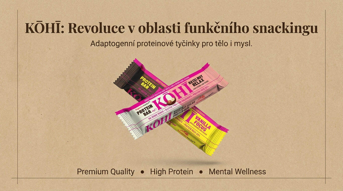 KOHI proteinová tyčinka Vanilla - Obrázek 3