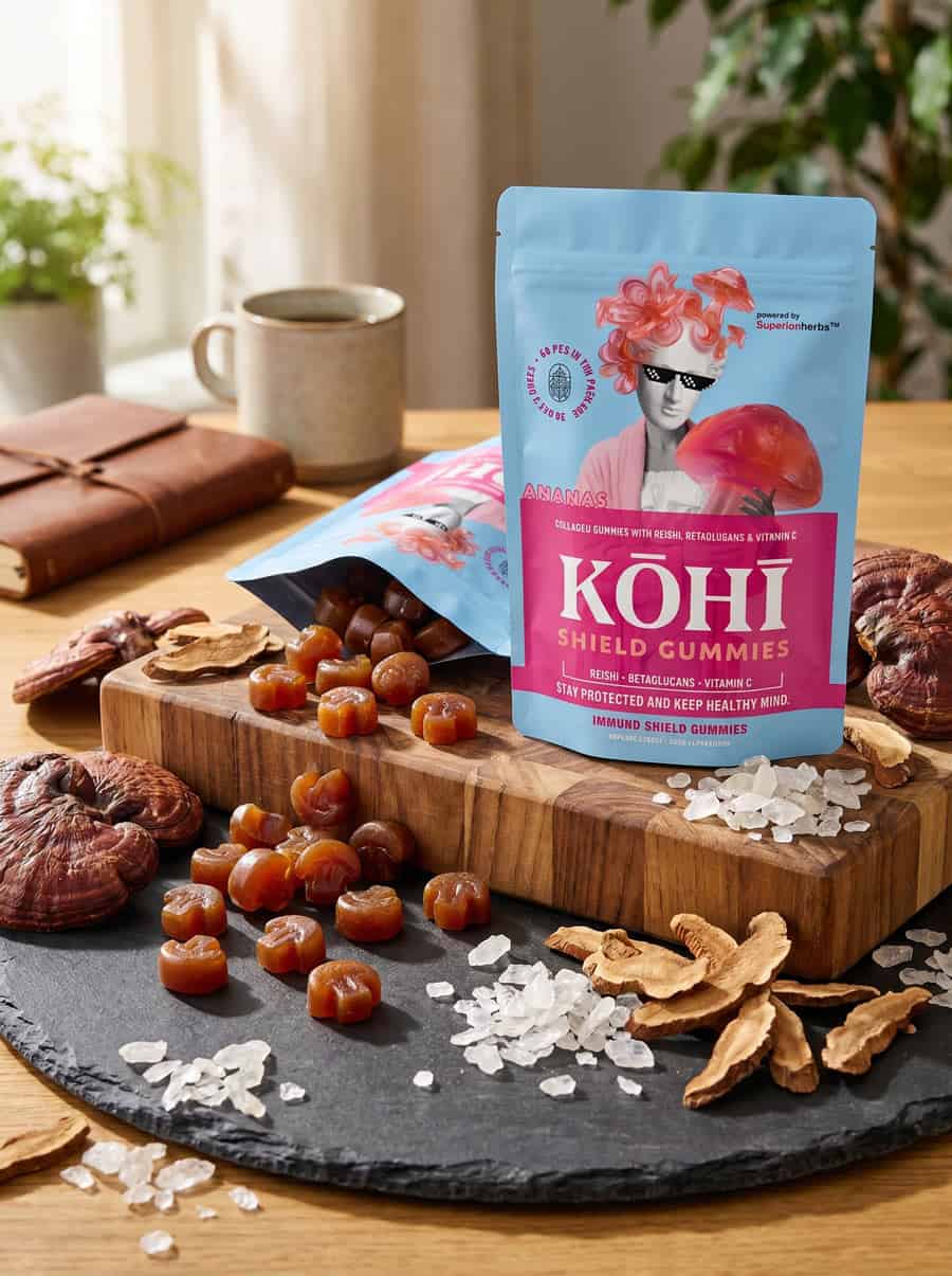 KŌHĪ Shield Gummies - Obrázek 3