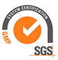 GMP System Certification SGS logo