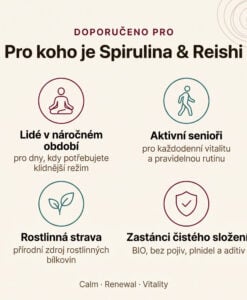 Spirulina & Reishi BIO - Obrázek 4