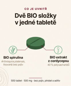 Spirulina & Cordyceps BIO - Obrázek 2